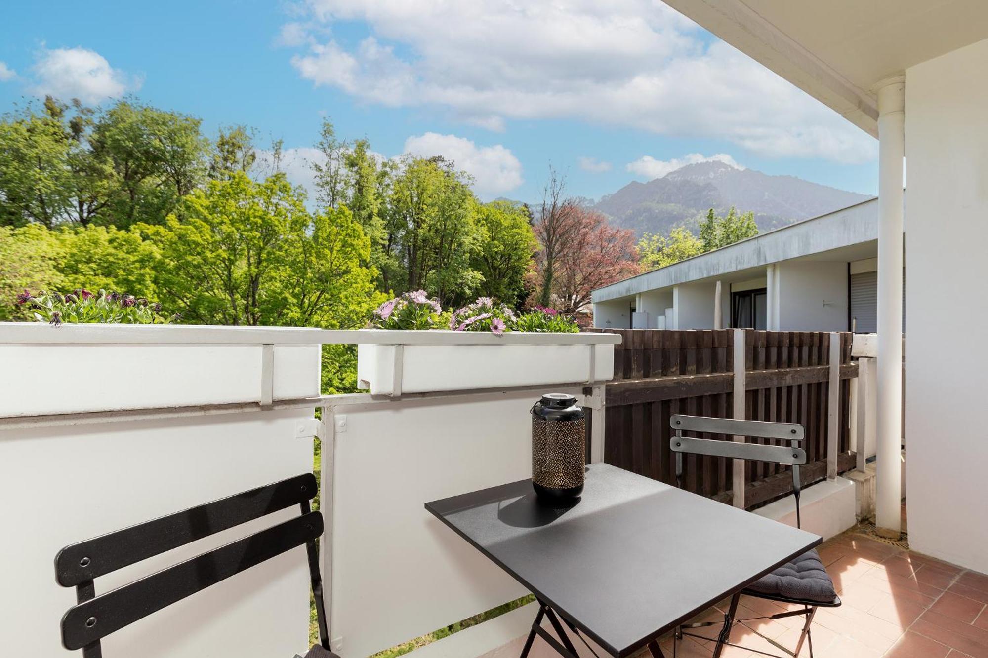 Apartment Weitblick - 7. Stock Bad Reichenhall Bagian luar foto